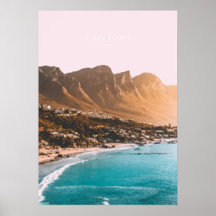 Cape Town, South Africa Travel Artwork Poster