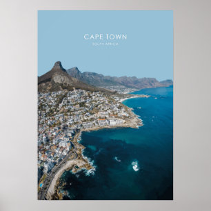 Cape Town, South Africa Travel Artwork Poster