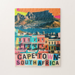 Cape Town South Africa Travel Bo-Kaap Landscape Jigsaw Puzzle