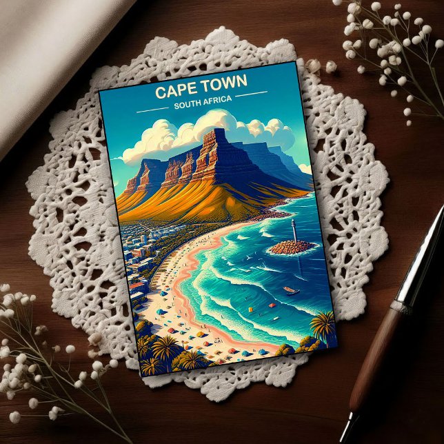 Cape Town - South Africa Vintage Travel Postcard (Creator Uploaded)