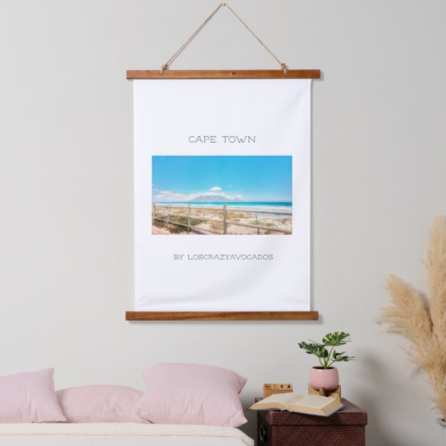 Cape Town South Africa ZA Table Mountain View Hanging Tapestry (Bedroom)
