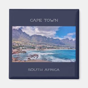 Cape Town Table Mountain Beach Ocean View Magnet