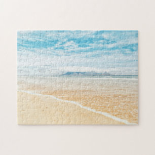 Cape Town Table Mountain Beach Ocean ZA Jigsaw Puzzle