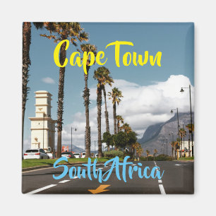 Cape Town Table Mountain City View Magnet