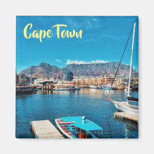 Cape Town Table Mountain Harbour View Magnet