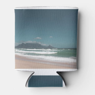 Cape Town Table Mountain Ocean Can Cooler
