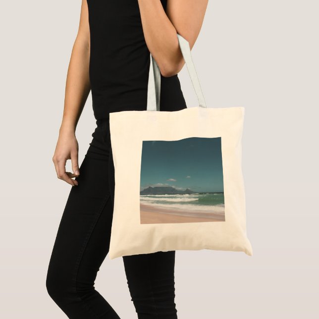 Cape Town Table Mountain Ocean Tote Bag (Front (Product))