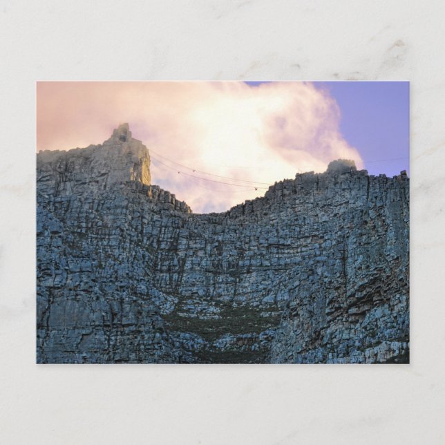 Cape Town Table Mountain Postcard (Front)