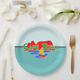 Cape Town Table Mountain South Africa Dinner Plate