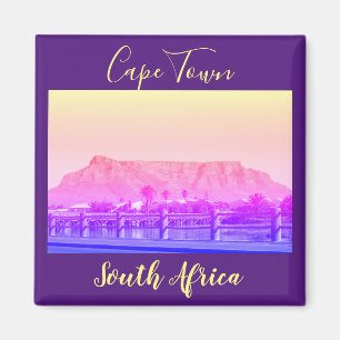 Cape Town Table Mountain View Landscape Magnet