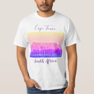 Cape Town Table Mountain View Landscape T-Shirt