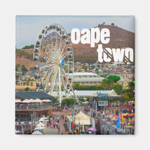 Cape Town Table Mountain Waterfront Cityscape Magnet