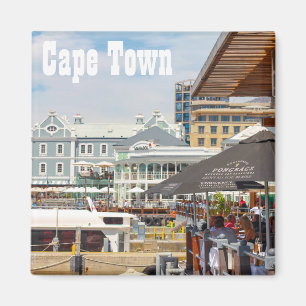 Cape Town Table Mountain Waterfront Cityscape Magnet
