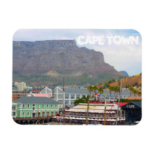 Cape Town Table Mountain Waterfront Cityscape Magnet