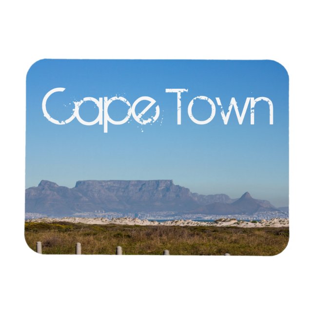 Cape Town Table Mountain ZA South Africa Magnet (Horizontal)