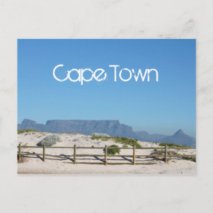 Cape Town Table Mountain ZA South Africa Postcard