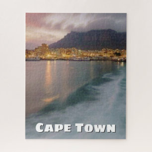 Cape Town Travel Vintage Retro Jigsaw Puzzle