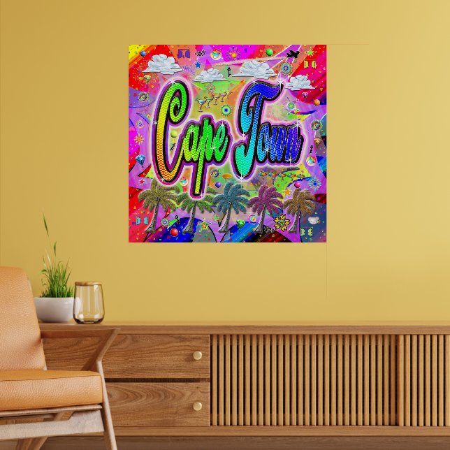 Cape Town Vista Express Poster (Living Room 2)