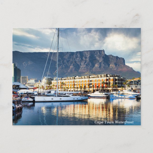 Cape Town Waterfront South Africa Postcard (Front)