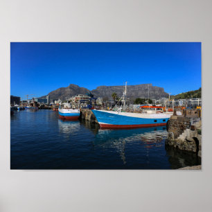 Cape Town Waterfront South Africa SA Architecture Poster