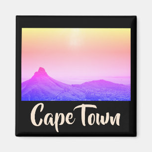 Cape Town ZA South Africa Lion's Head Magnet