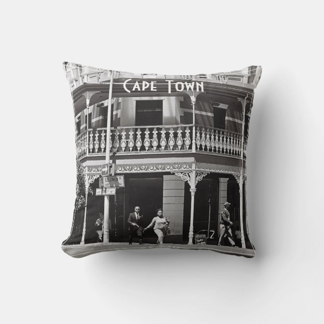 Cape Town ZA South Africa Long Street  Cushion (Front)