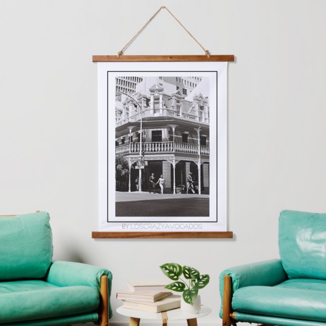 Cape Town ZA South Africa Long Street Hanging Tapestry (Living Room)