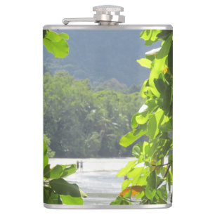 Cape Tribulation Vinyl Wrapped Flask