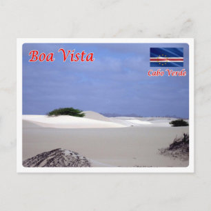 Cape Verde - Boa Vista - Desert - Postcard
