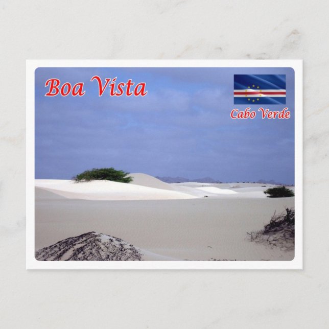 Cape Verde - Boa Vista - Desert - Postcard (Front)
