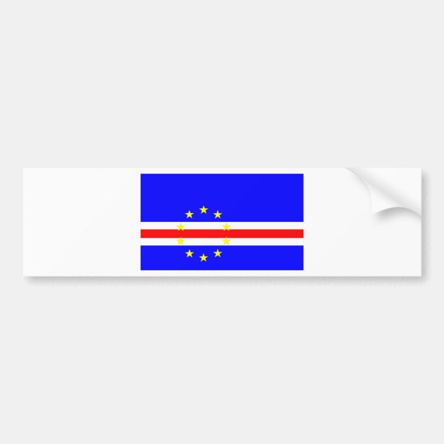 Cape Verde Bumper Sticker (Front)