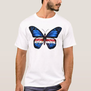 Cape Verde Butterfly flag T-Shirt