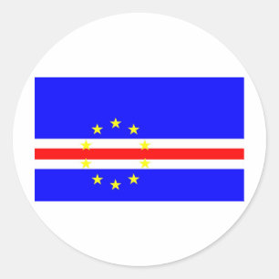 Cape Verde Classic Round Sticker