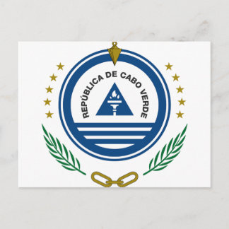 Cape Verde Coat of Arms Postcard