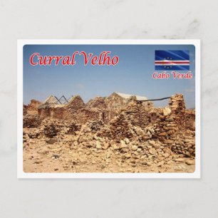 Cape Verde - Curral Velho - Postcard