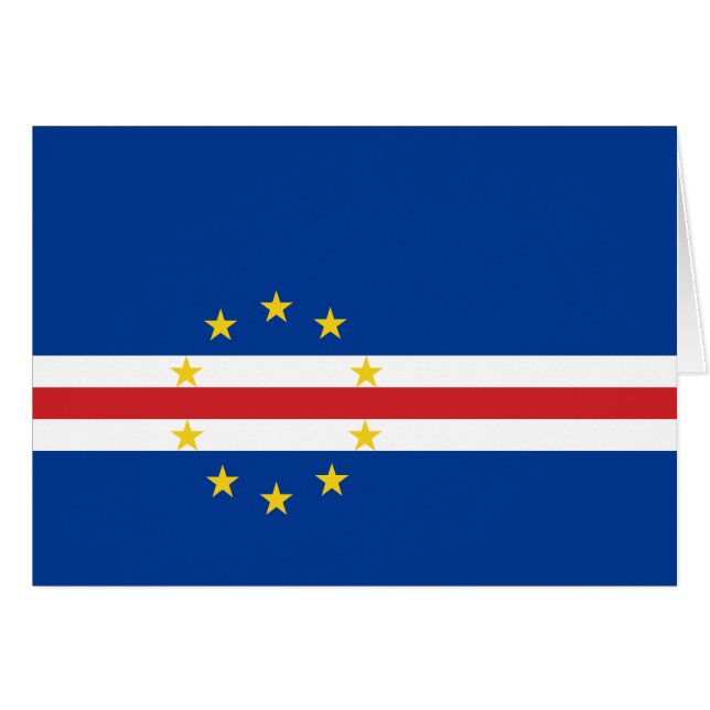 Cape Verde Flag (Front Horizontal)