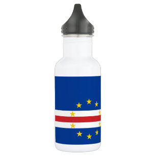 Cape Verde Flag 532 Ml Water Bottle