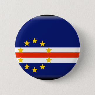 Cape Verde Flag 6 Cm Round Badge