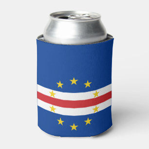 Cape Verde Flag Can Cooler