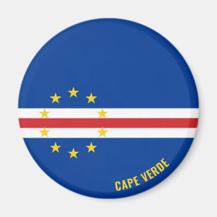 Cape Verde Flag Charming Patriotic Magnet