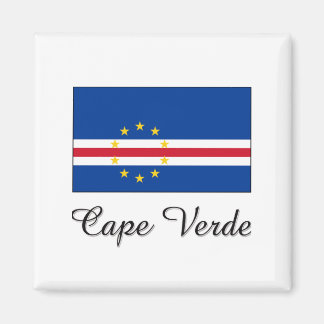 Cape Verde Flag Design Magnet