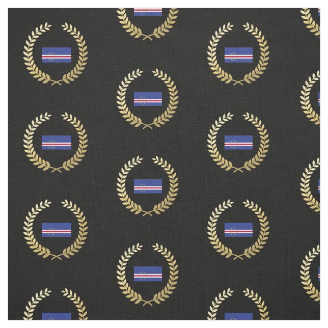 Cape Verde Flag Fabric (Swatch)