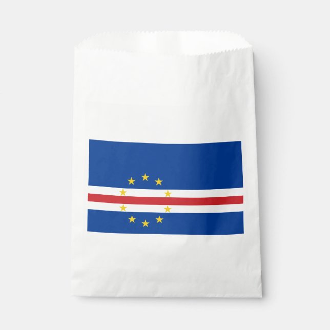 Cape Verde Flag Favour Bags (Front)