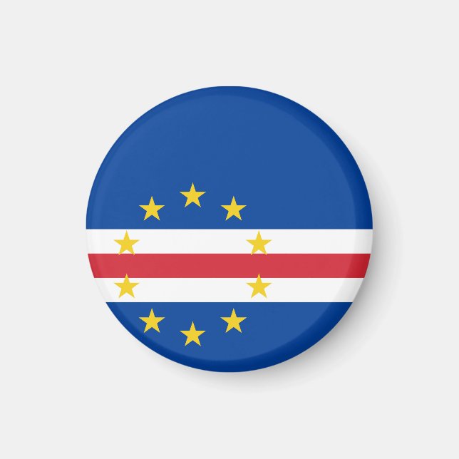 Cape Verde flag Magnet (Front)