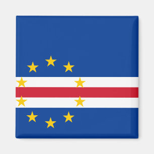 Cape Verde Flag Magnet