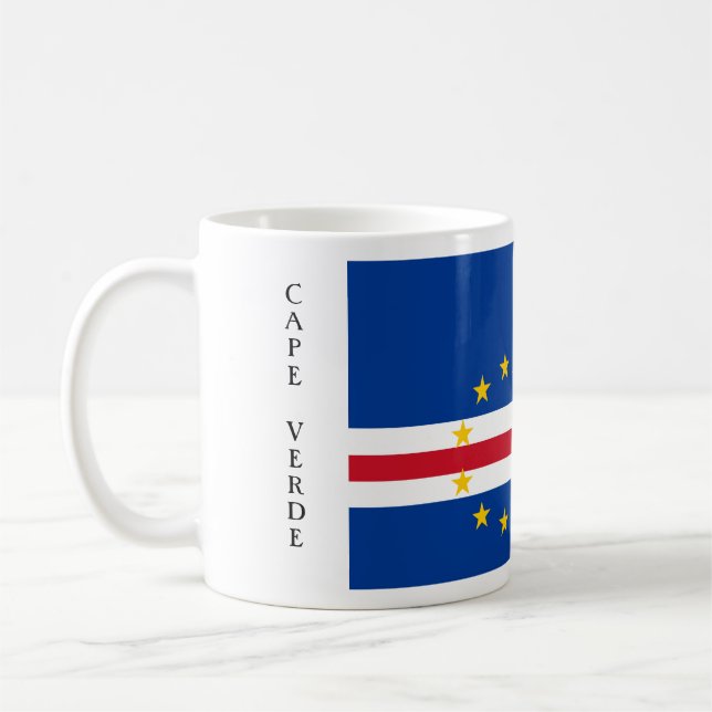 Cape Verde flag mug (Left)