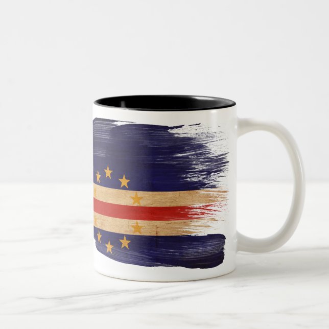 Cape Verde Flag Mug (Right)