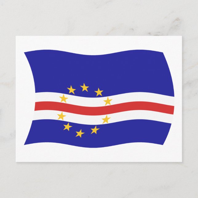 Cape Verde Flag Postcard (Front)