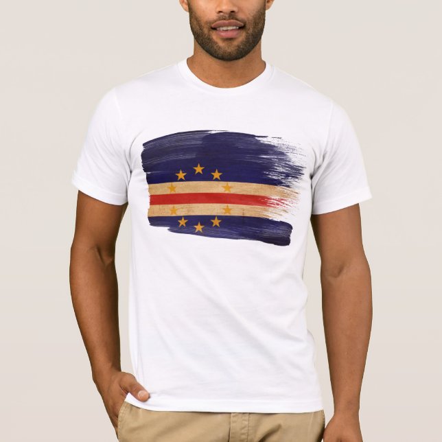 Cape Verde Flag T-Shirt (Front)