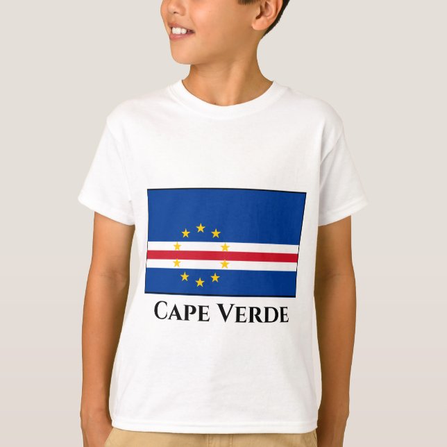 Cape Verde Flag T-Shirt (Front)